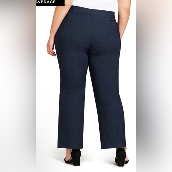 Avenue Super Stretch Boot Leg Pants 26 W - Picture 2 of 9